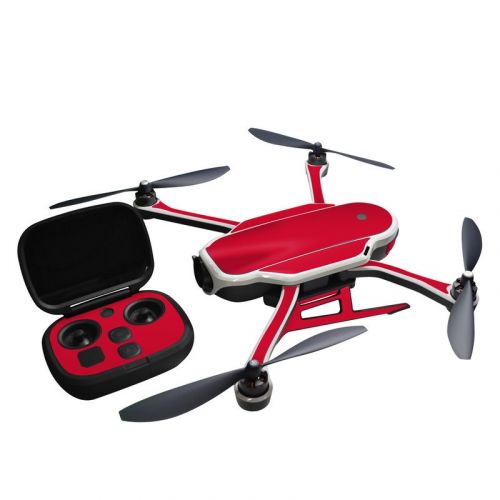 Solid State Red GoPro Karma Skin