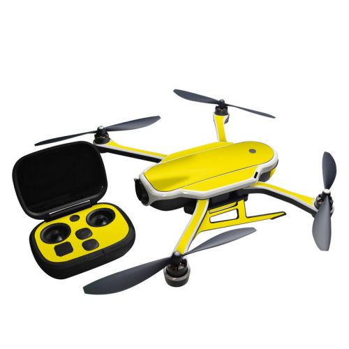 Solid State Yellow GoPro Karma Skin