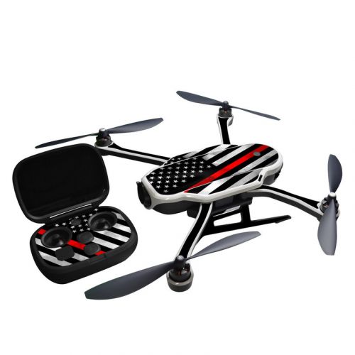 Thin Red Line Hero GoPro Karma Skin