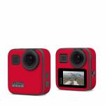 Solid State Red GoPro Max Skin