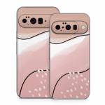 Abstract Pink and Brown Google Pixel 10 Series Skin