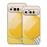 Abstract Yellow Google Pixel 10 Series Skin