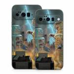 Catzilla Vs Robot Google Pixel 10 Series Skin