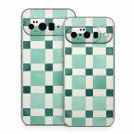 Checker Mosaic Green Google Pixel 10 Series Skin