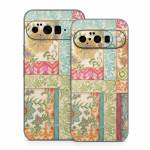 Ikat Floral Google Pixel 10 Series Skin