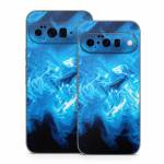 Blue Quantum Waves Google Pixel 10 Series Skin