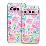 Watercolor Roses Google Pixel 10 Series Skin