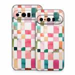 Watercolor Squares Google Pixel 10 Series Skin