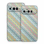 Wavy Diagonal Lines Google Pixel 10 Series Skin