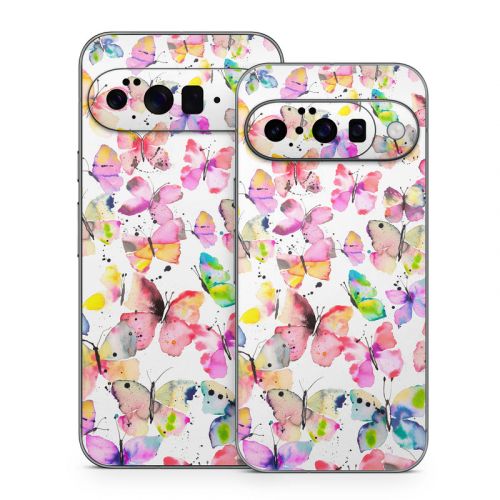Artistic Butterflies Google Pixel 10 Series Skin