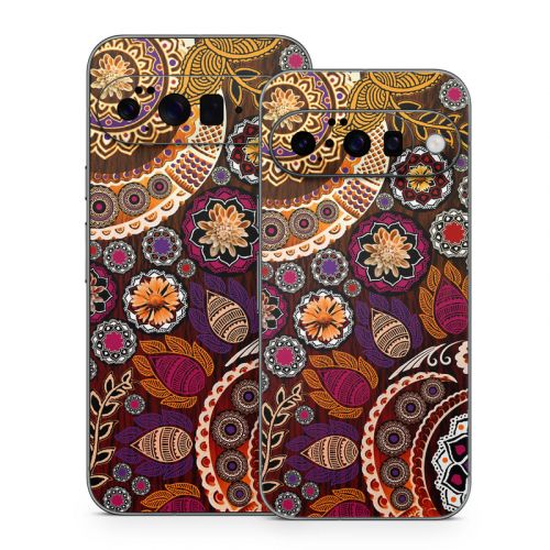 Autumn Mehndi Google Pixel 10 Series Skin