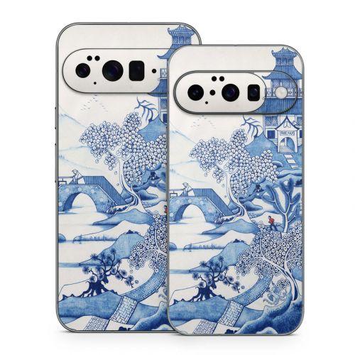 Blue Willow Google Pixel 10 Series Skin