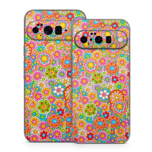 Bright Ditzy Google Pixel 10 Series Skin