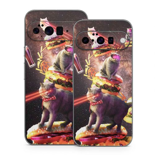 Burger Cats Google Pixel 10 Series Skin