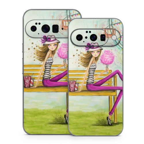 Carnival Cotton Candy Google Pixel 10 Series Skin