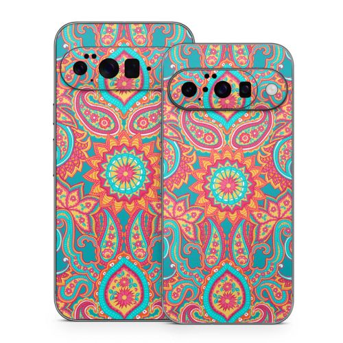 Carnival Paisley Google Pixel 10 Series Skin