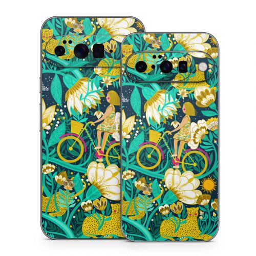 Cheetah Garden Google Pixel 10 Series Skin