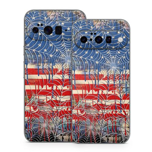 Cobweb Flag Google Pixel 10 Series Skin