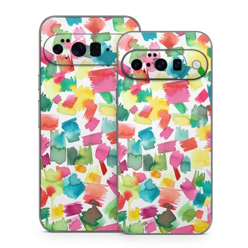 Colorful Strokes Google Pixel 10 Series Skin