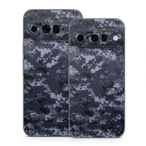 Digital Navy Camo Google Pixel 10 Series Skin
