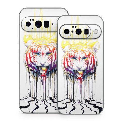 Fading Tiger Google Pixel 10 Series Skin