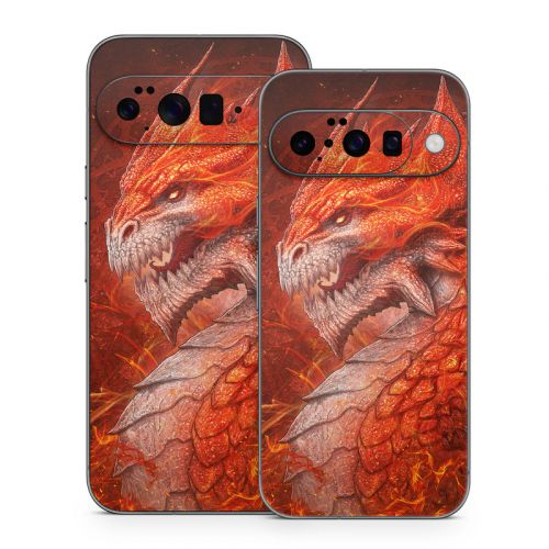 Flame Dragon Google Pixel 10 Series Skin