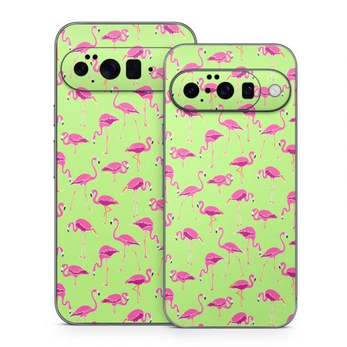 Flamingo Day Google Pixel 10 Series Skin