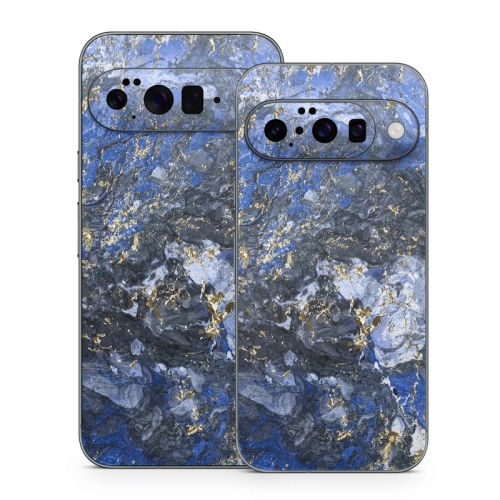 Gilded Ocean Marble Google Pixel 10 Series Skin