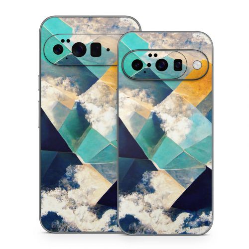 Gold Clouds Google Pixel 10 Series Skin