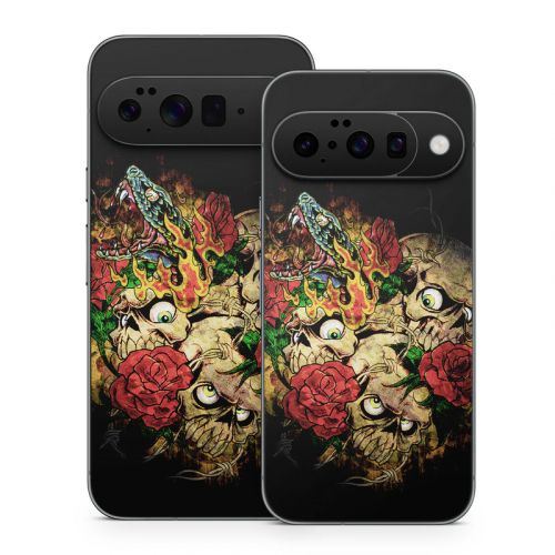 Gothic Tattoo Google Pixel 10 Series Skin