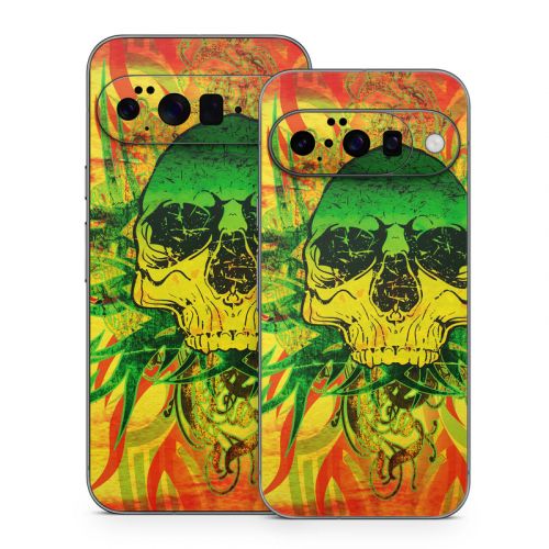 Hot Tribal Skull Google Pixel 10 Series Skin