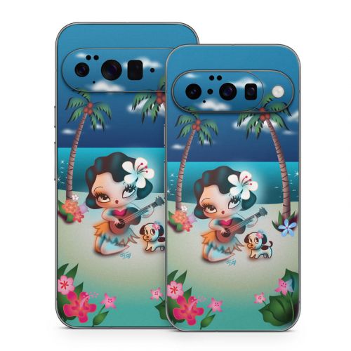 Hula Night Google Pixel 10 Series Skin