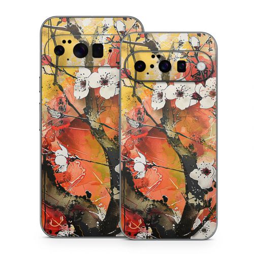 Japanese Blossoms Google Pixel 10 Series Skin