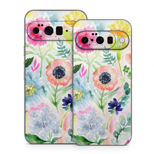 Loose Flowers Google Pixel 10 Series Skin