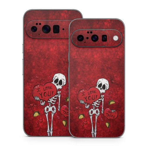 I Love You And Tacos Google Pixel 10 Series Skin