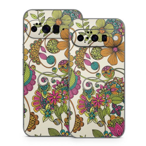 Maia Flowers Google Pixel 10 Series Skin