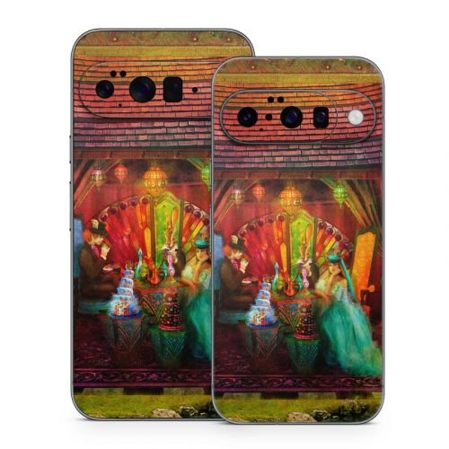A Mad Tea Party Google Pixel 10 Series Skin