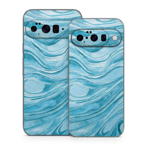 Ocean Blue Google Pixel 10 Series Skin