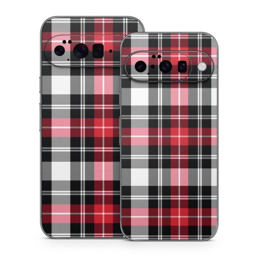 Red Plaid Google Pixel 10 Series Skin