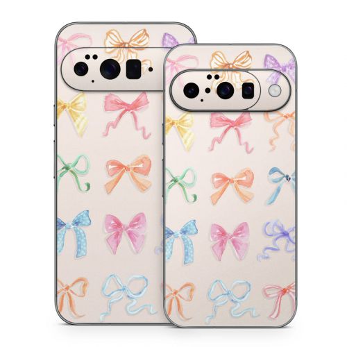 Rainbow Bows Google Pixel 10 Series Skin