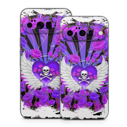 Skull and Roses Google Pixel 10 Series Skin