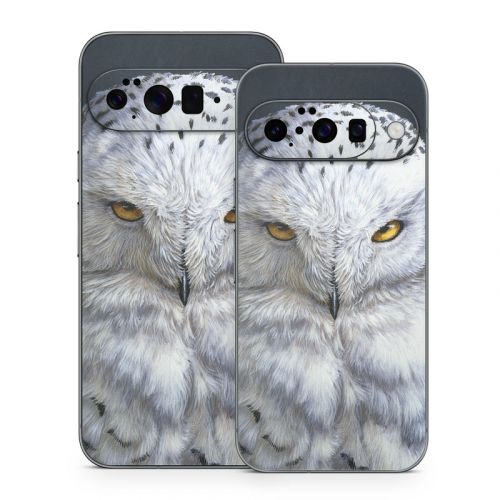 Snowy Owl Google Pixel 10 Series Skin