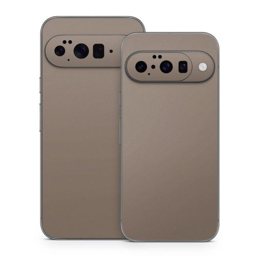 Solid State Flat Dark Earth Google Pixel 10 Series Skin