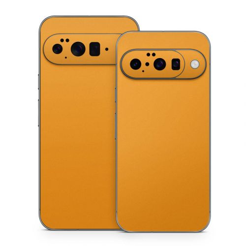 Solid State Orange Google Pixel 10 Series Skin