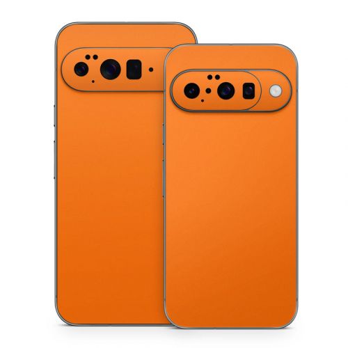 Solid State Pumpkin Google Pixel 10 Series Skin
