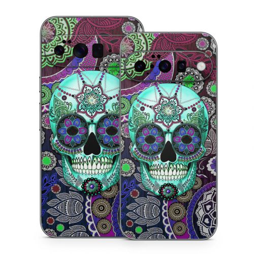 Sugar Skull Sombrero Google Pixel 10 Series Skin