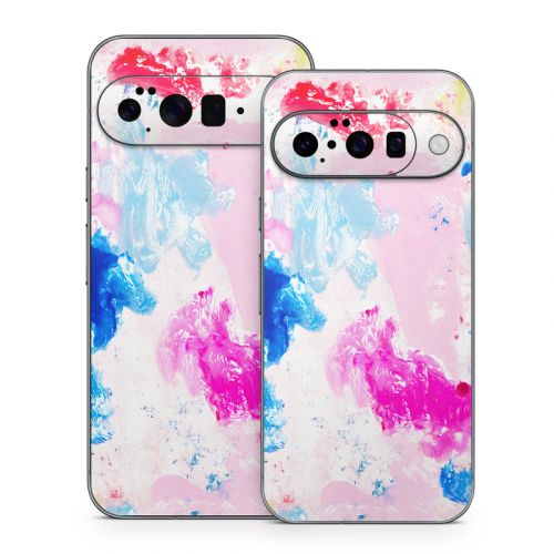 Sunny Day Finger Paint Google Pixel 10 Series Skin