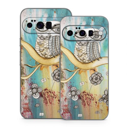 Surreal Owl Google Pixel 10 Series Skin