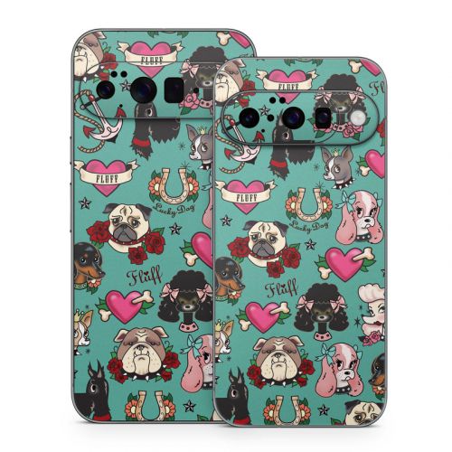 Tattoo Dogs Google Pixel 10 Series Skin