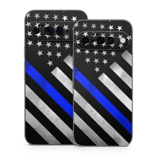 Thin Blue Line Hero Google Pixel 10 Series Skin